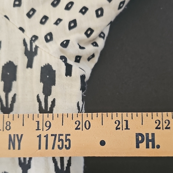 Zara Black and White Blouse Elegant Top - Picture 4 of 5